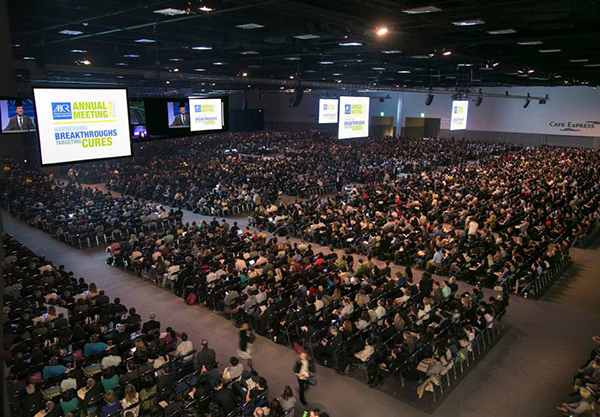 The AACR Annual Meeting brings together more than 18,000 scientists from around the world