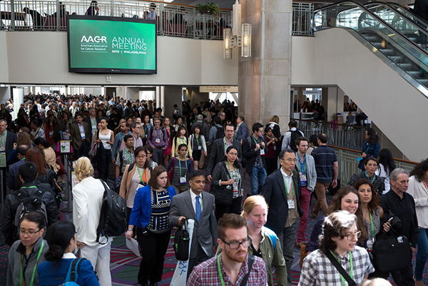 More than 19,300 physicians, researchers, health care professionals, cancer survivors, and patient advocates attended the AACR Annual Meeting 2015  at the Pennsylvania Convention Center in Philadelphia. Photo by © AACR/Scott Morgan 2015 