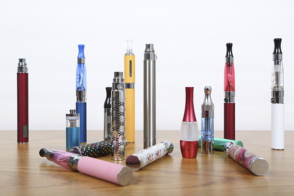E-cigarette use among middle and high school students tripled between 2013 and 2014. The AACR and ASCO issued a policy statement earlier this year calling for restrictions on the sale and marketing of e-cigarettes and other ENDS, such as the devices pictured above, to youth.