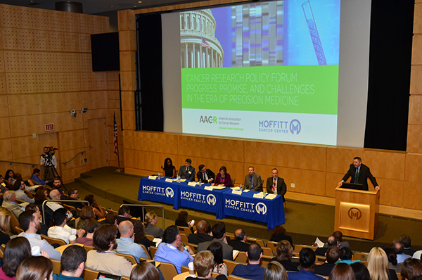 The "Cancer Research Policy Forum: Progress, Promise, and Challenges in the Era of Precision Medicine" event was held on March 7, 2016 at Moffitt Cancer Center.